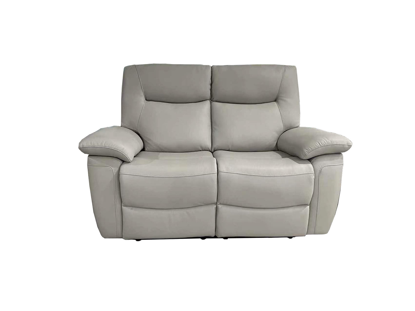 Lucia real leather power recliner