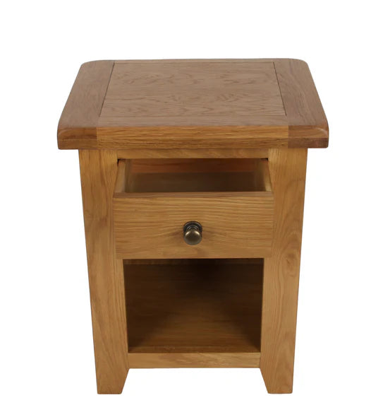 Torino 1 drawer bedside