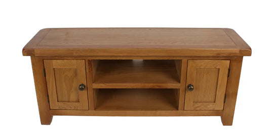 Torino oak large tv unit