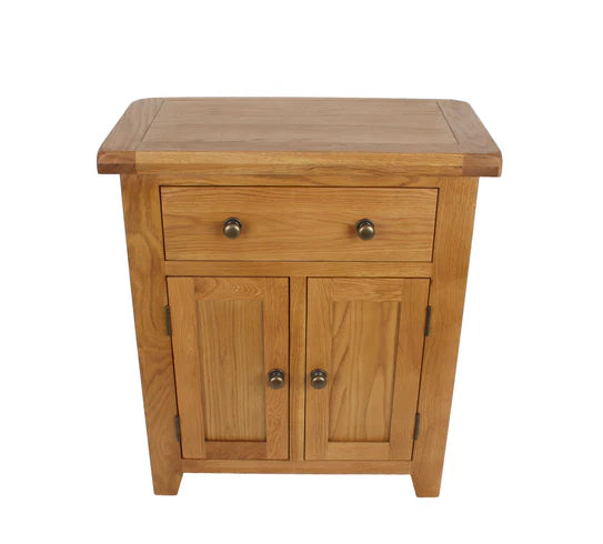 Torino mini oak sideboard