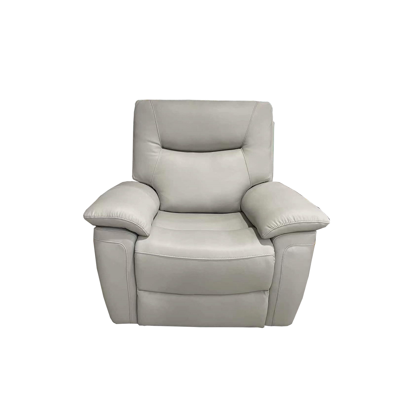 Lucia real leather power recliner